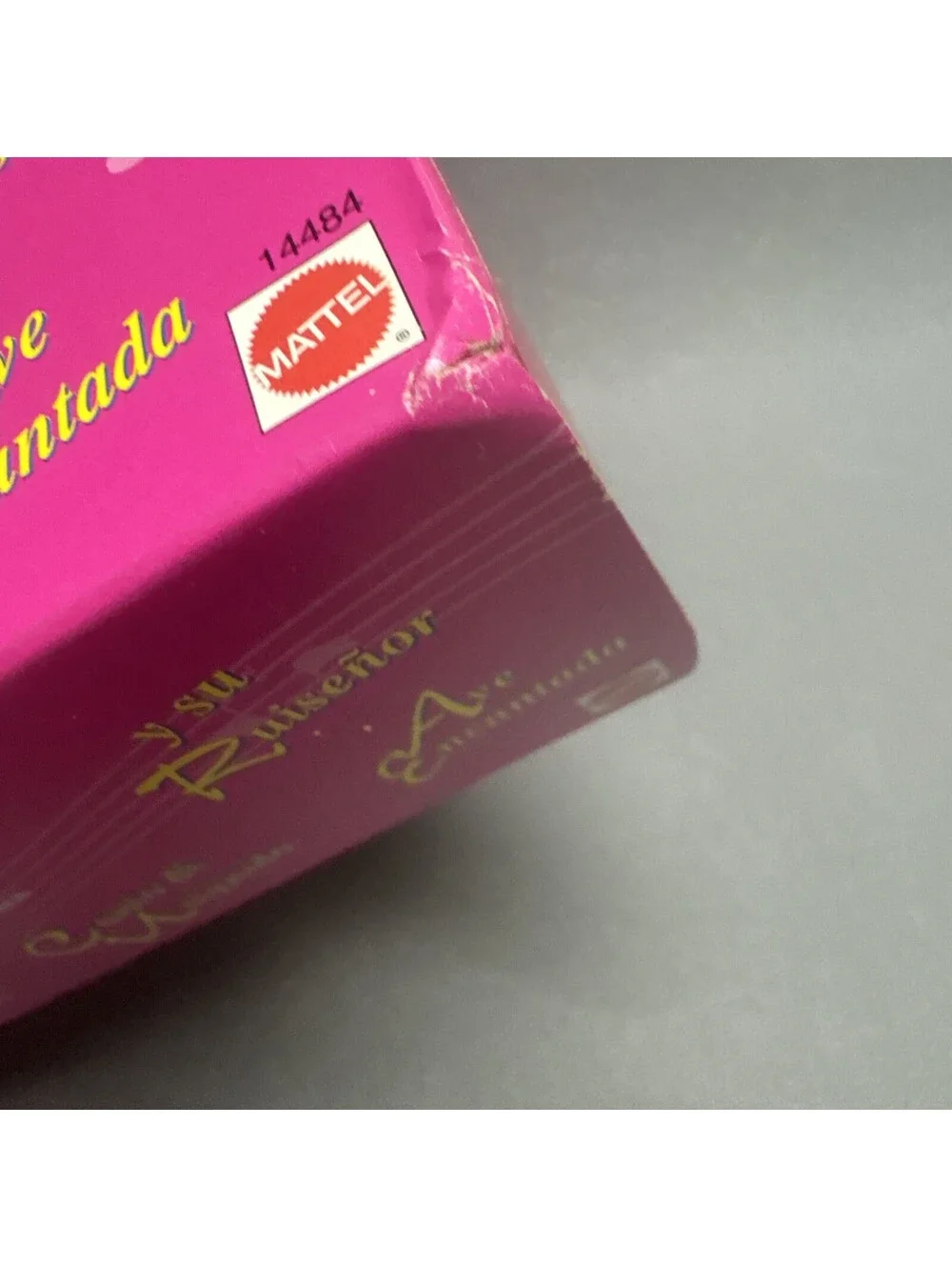 Mattel box has